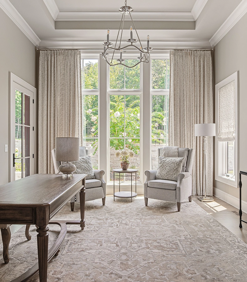 Elegant interior of a Luna Custom Home